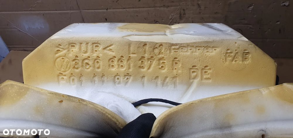 Siedzisko fotela kierowcy lewy przód przednie lewe mata grzewcza VW Passat B6 3C0881375R - 6