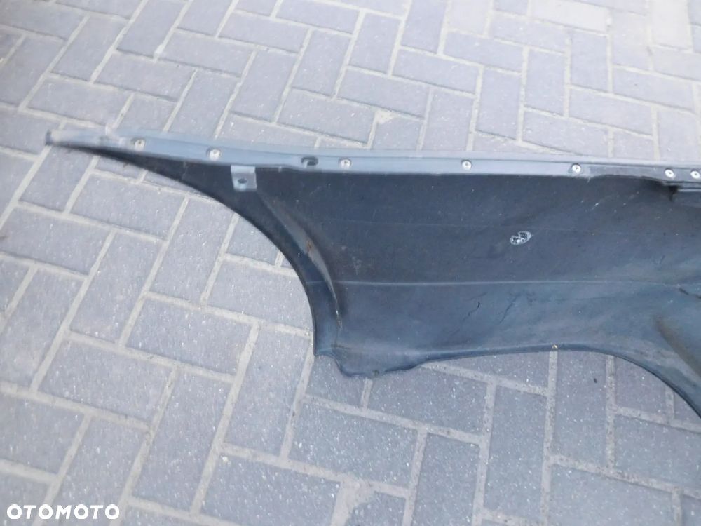 zderzak tył tylny BMW E60 SEDAN 05-10 CZARNY - 9