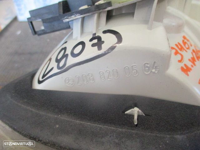 Farol Tras 2088200564 MERCEDES W208 1999 CLK200 136CV 2P PRETO ESQ - 3
