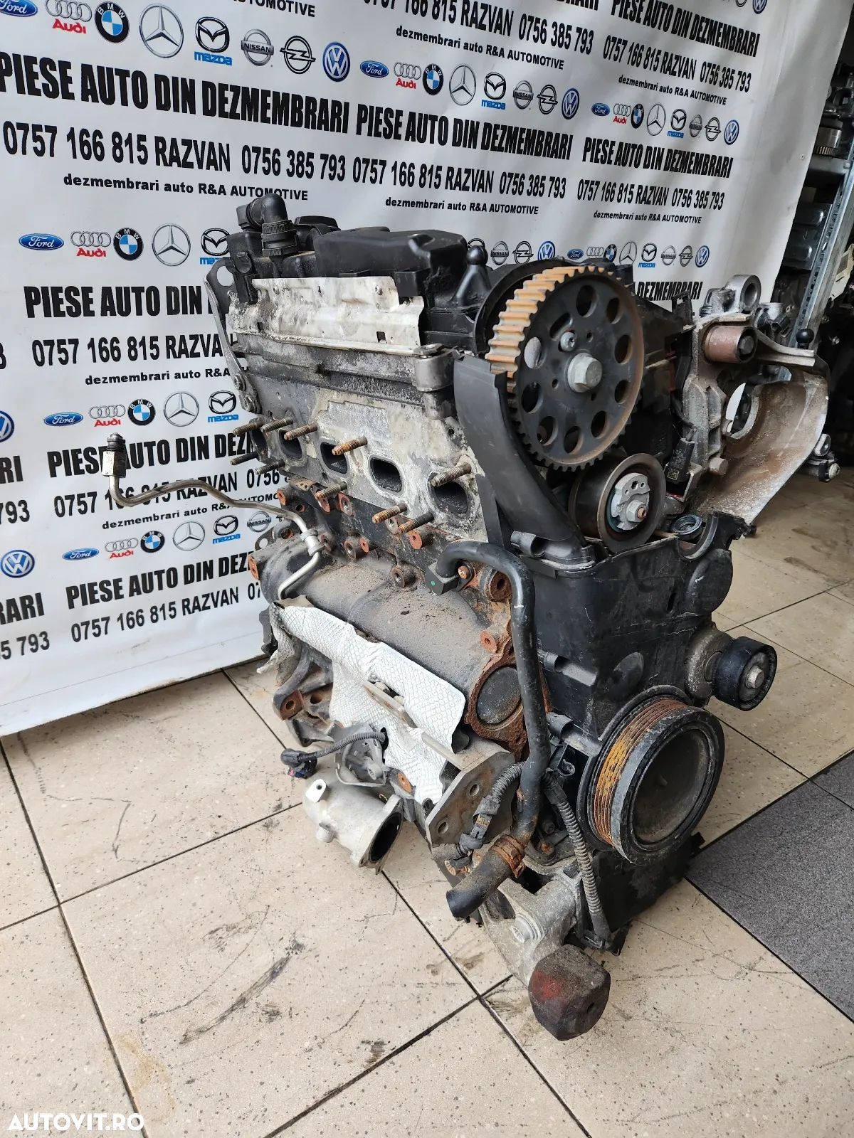 Motor Audi A4 B8 A5 A6 C7 Q3 Q5 2.0 Tdi Euro 5/6 CNH Motor CNH 112.000 Km - Dezmembrari Arad - 9