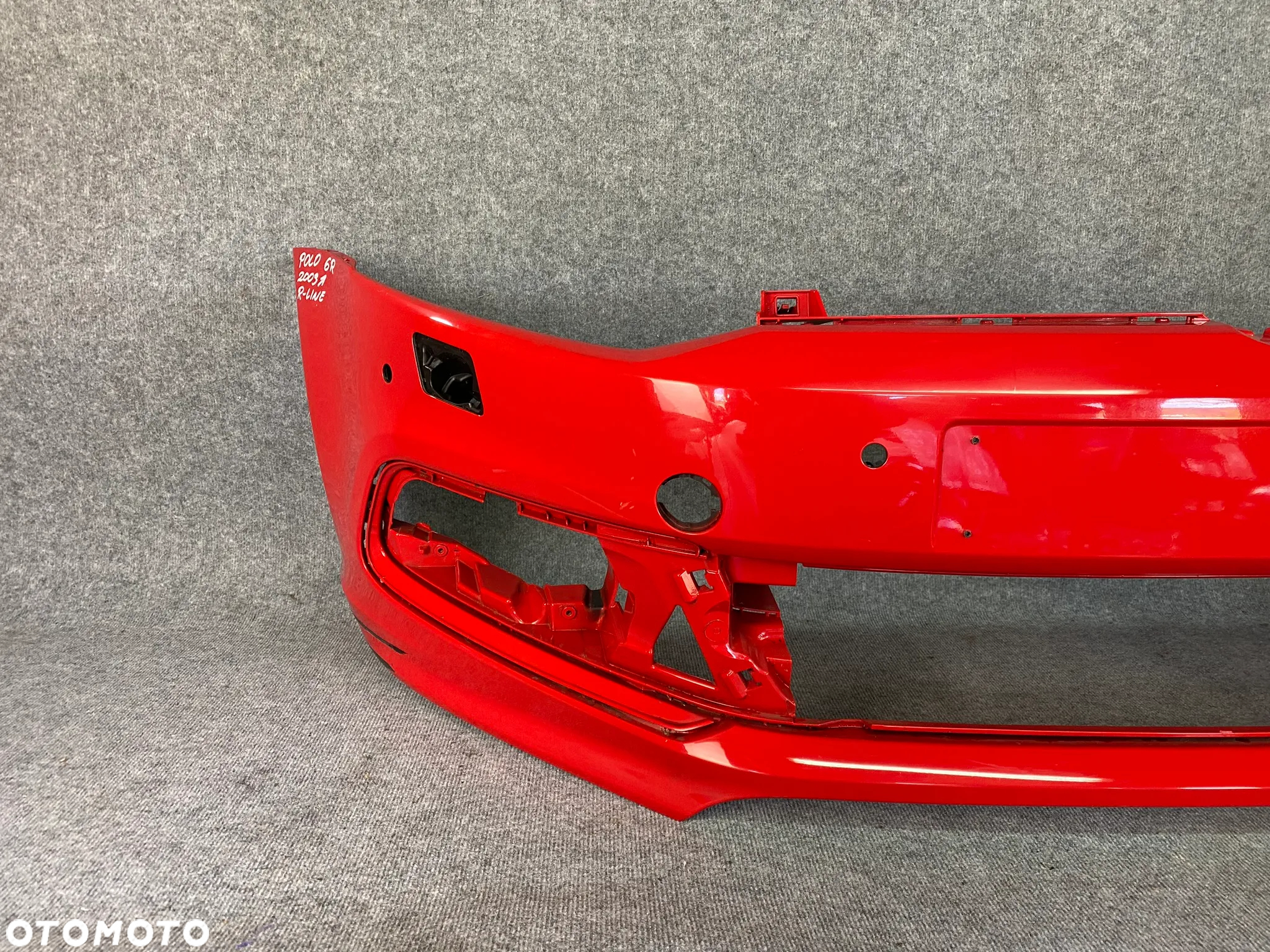 ZDERZAK PRZEDNI PRZÓD - VW POLO V 6R R-LINE 09- - 10