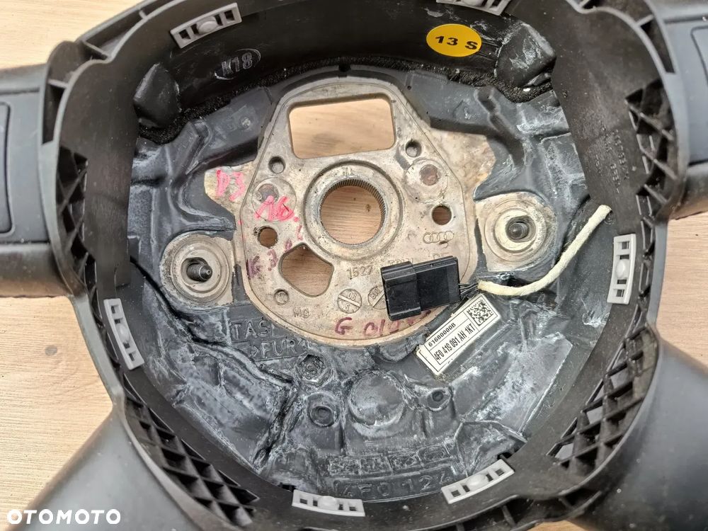 AUDI A6 C6 A8 D3 LIFT Q7 KIEROWNICA CZARNA SOUL 4F0419091AH - 11