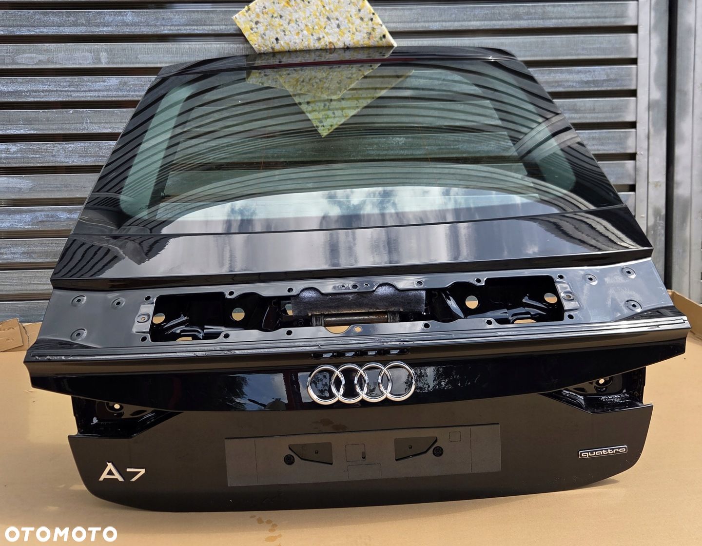 AUDI A7 S7 RS7 C8 4K LY9T KLAPA BAGAŻNIKA SZYBA TYŁ TYLNA ORYGINAŁ LAKIER - 1