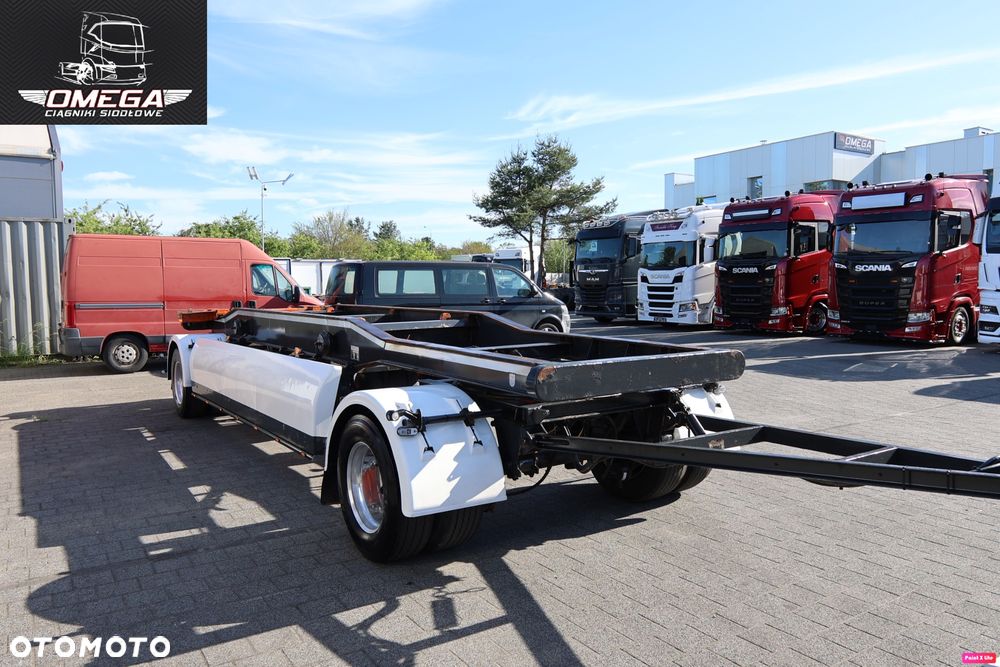 Scania S 500 Hakowiec + przyczepa // Oś skrętna // MEILLER // Klima postojowa / - 24
