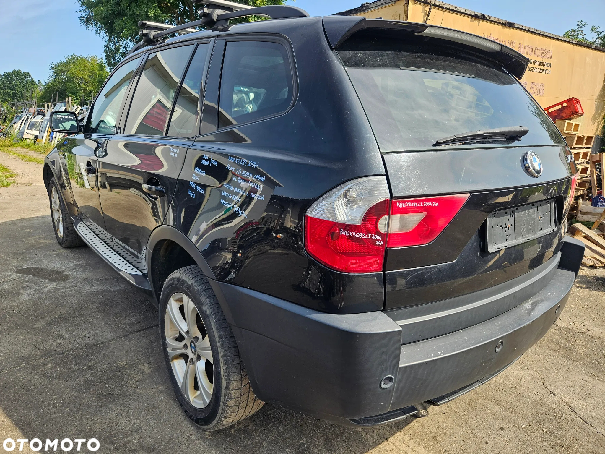 BMW X3 E83 KLAPA BAGAŻNIKA 668/9 - 17