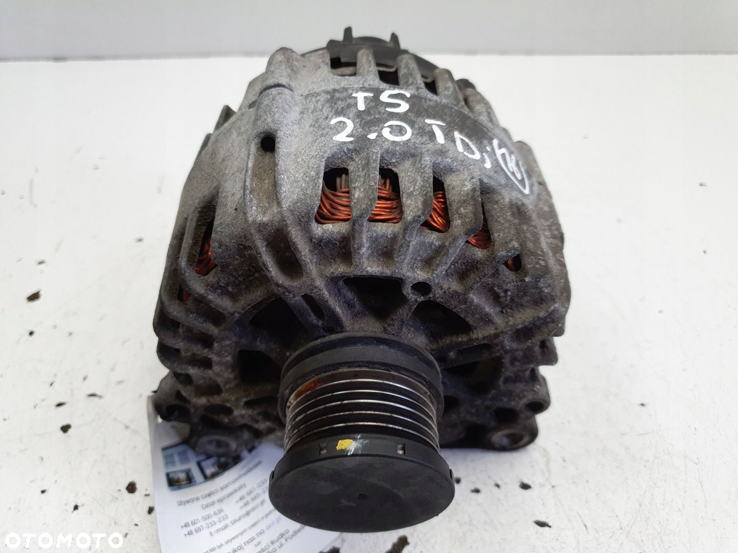 VW Transporter T5 2.0 TDI ALTERNATOR 180A 03L903024G valeo - 5