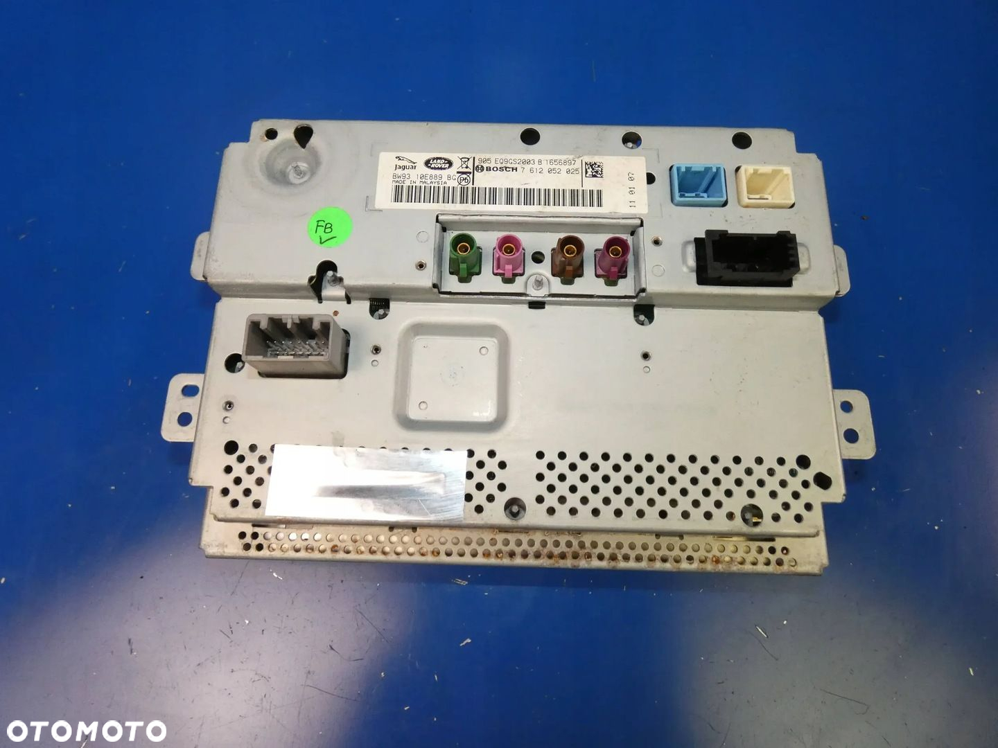 Jaguar XJ X351 MONITOR EKRAN RADIA NAWIGACJI - 3