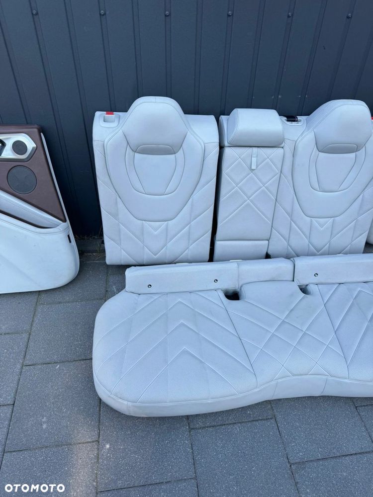 FOTELE TAPICERKA BMW XM G09 INDIVIDUAL SILVERSTONE II GRZANE KLIMATYZOWANE - 6