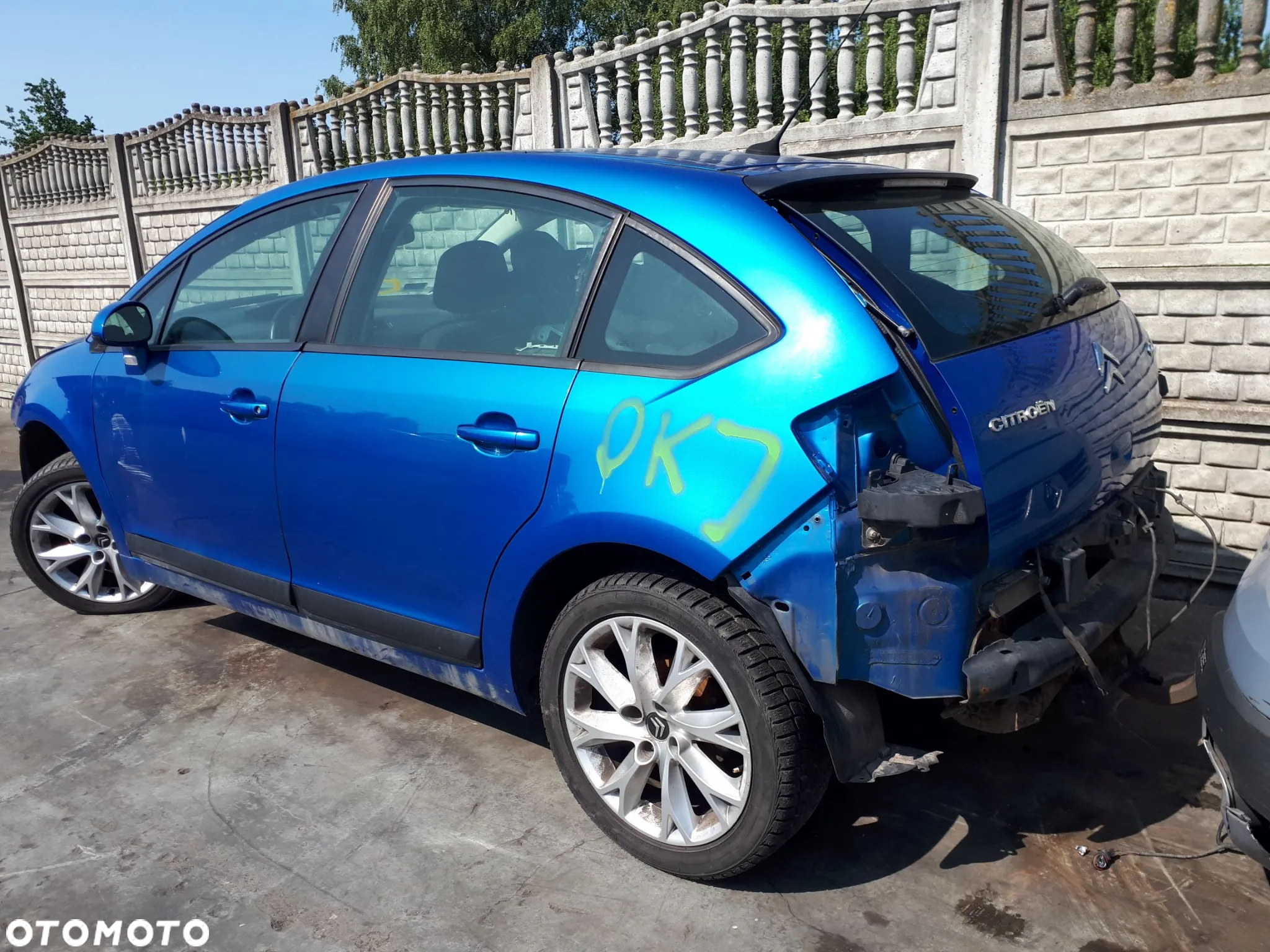 CITROEN C4 LIFT 08-10 ZDERZAK TYŁ TYLNY KMF - 11