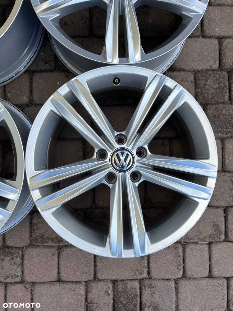 Oryginalne alufelgi Vw 5x112 18 cali Tiguan II R-line - 6