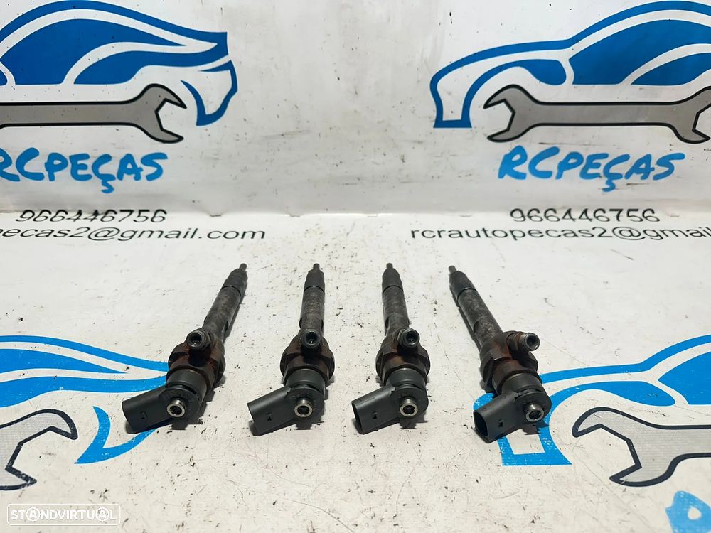 .Conjunto de 4 injetores Bosch BMW 2.0D 16v N47D20 N47 N47N 116D 118D 316D 318D 118cv 143cv - 5
