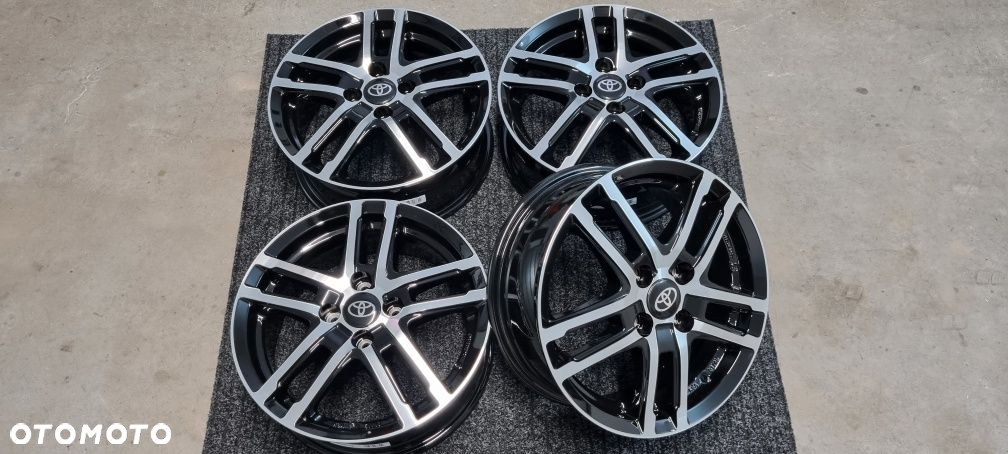 Yaris 15" Alufelgi nowe  4x100 Toyota Yaris Felgi Czarny Poler - 3