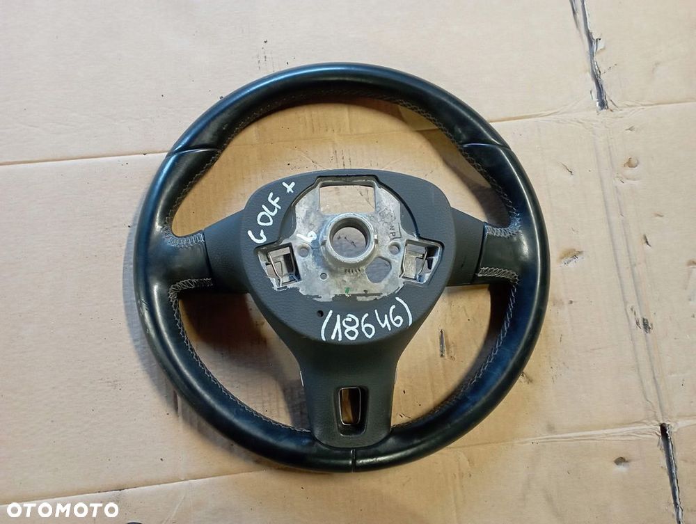 VW GOLF PLUS + KIEROWNICA SKÓRA MULTIFUNKCJA 3C8959537D 3C8419091BE - 10