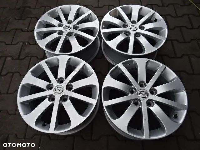 5x114,3 6,5Jx16 ET52,2 MAZDA Oryginalne felgi 16 - 8