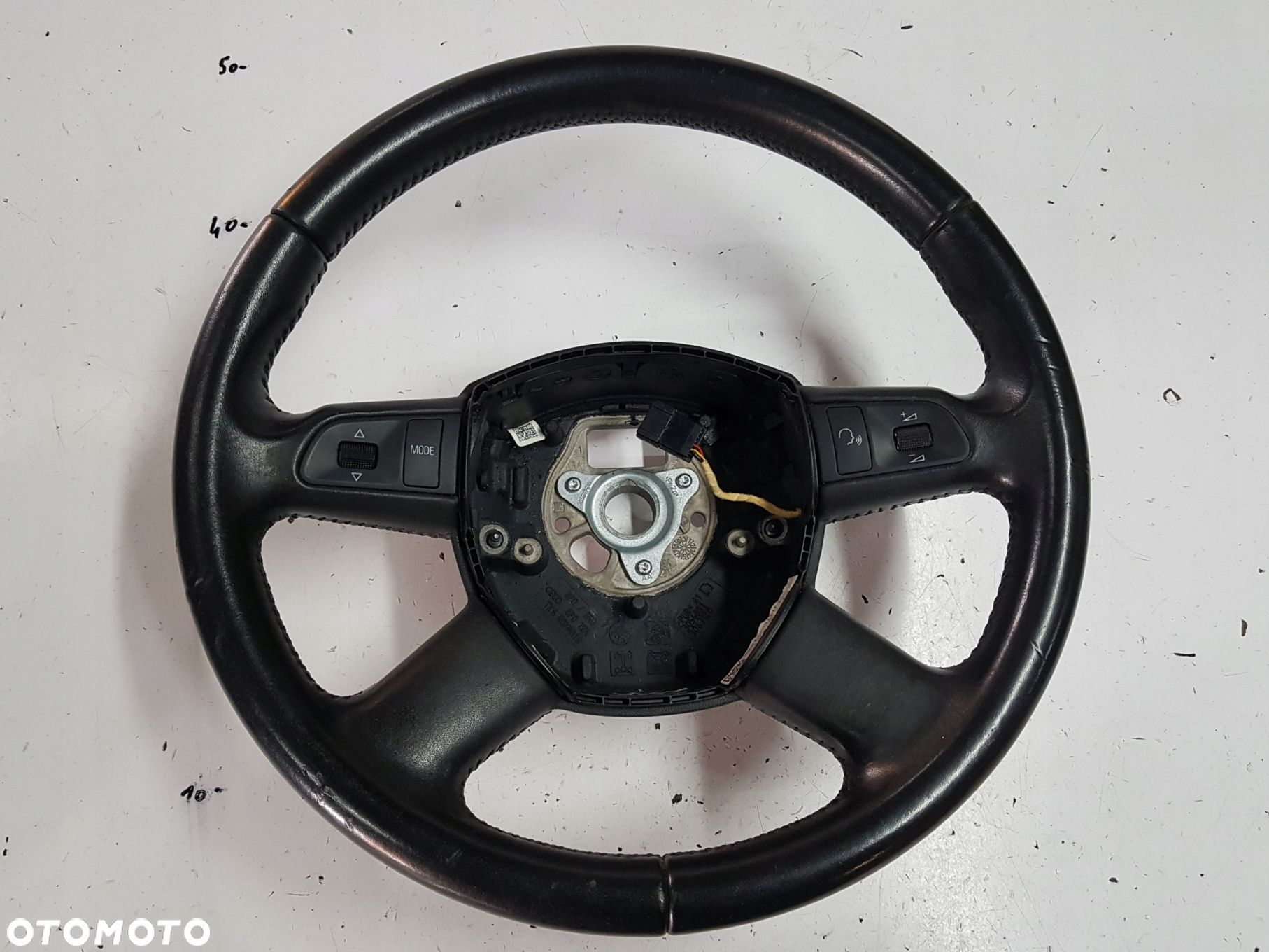 AUDI A3 8P LIFT 08-12r KIEROWNICA SKÓRZANA - 1