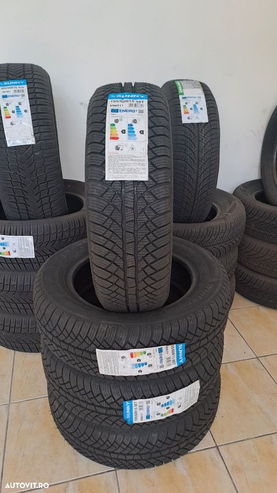 Anvelope noi iarna 195 60 r15 - 1