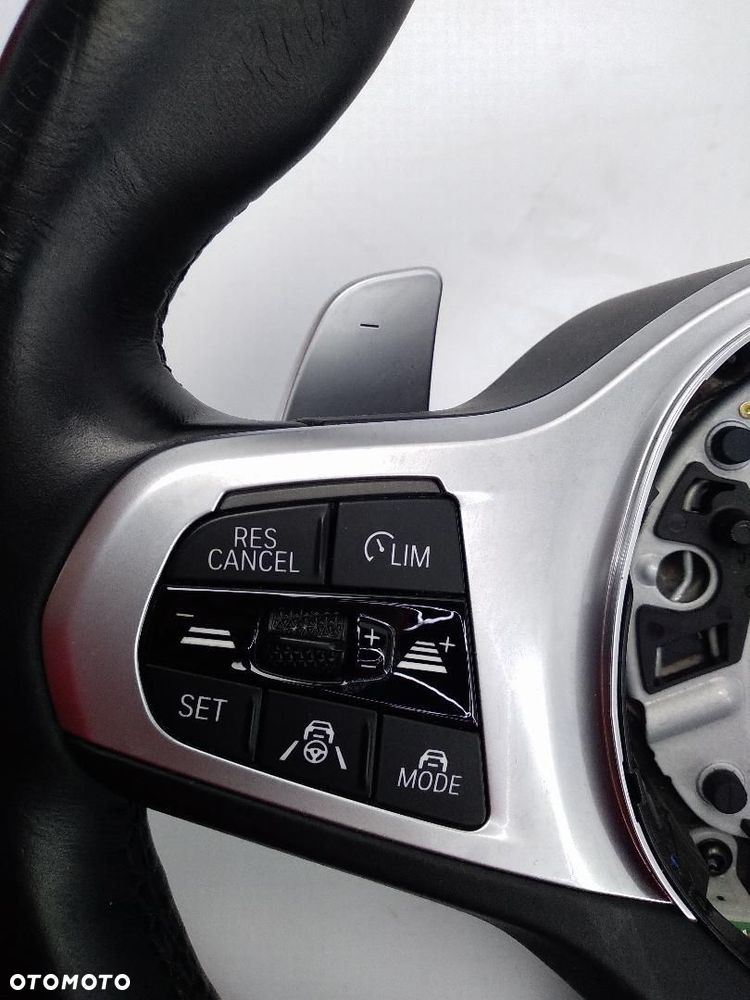 KIEROWNICA SPORT M PAKIET SKÓRA ŁOPATKI BMW 5 G30 8746165 - 12