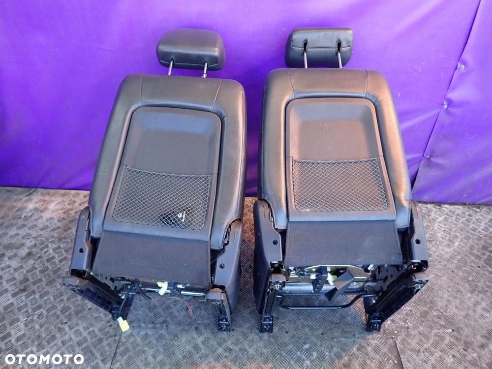 HYUNDAI TUCSON I 04-10 FOTELE SKÓRA KOMPLET PRZÓD LEWY PRAWY KANAPA - 11