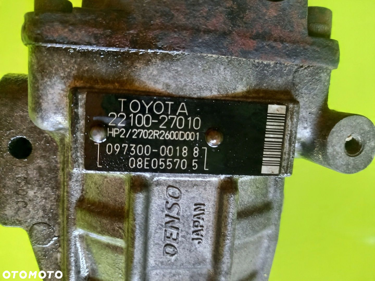 POMPA WTRYSKOWA 2.0 D4D 116 KM 22100-27010 TOYOTA RAV4 II 02R - 4