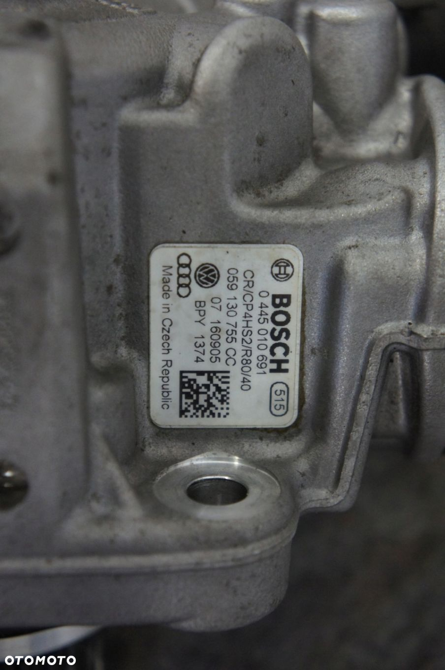 Pompa wtryskowa Audi A6 4G0 3,0 059130755CC - 5