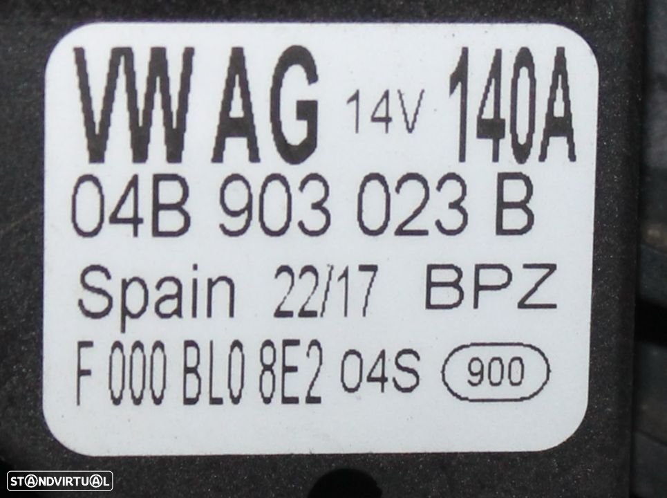 Alternador Volkswagen Polo 6R - 4