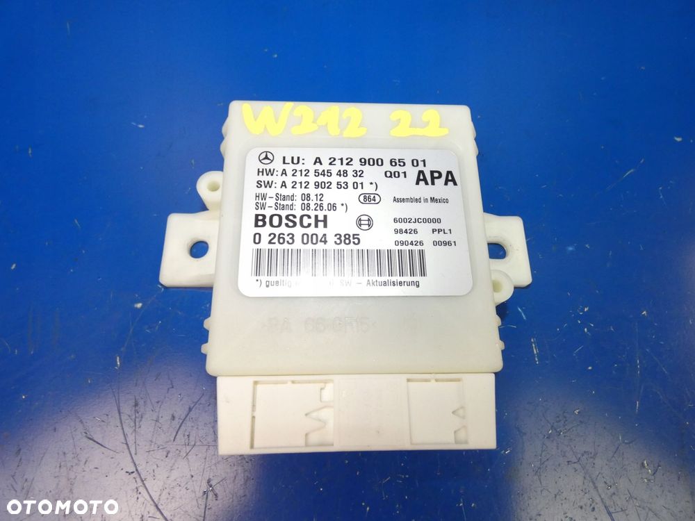 E KLASA W212 MODUŁ CZUJNIKÓW PARKOWANIA PDC - 1