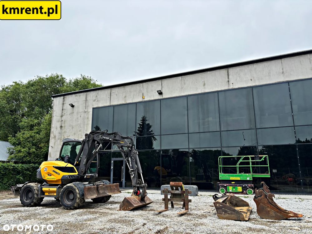Mecalac 9 MWR KOPARKA KOŁOWA 2019R | 11 MWR, 15 MWR, KOMATSU PW 98, TEREX TW 95 110, WACKER NEUSON 100, YANMAR - 7