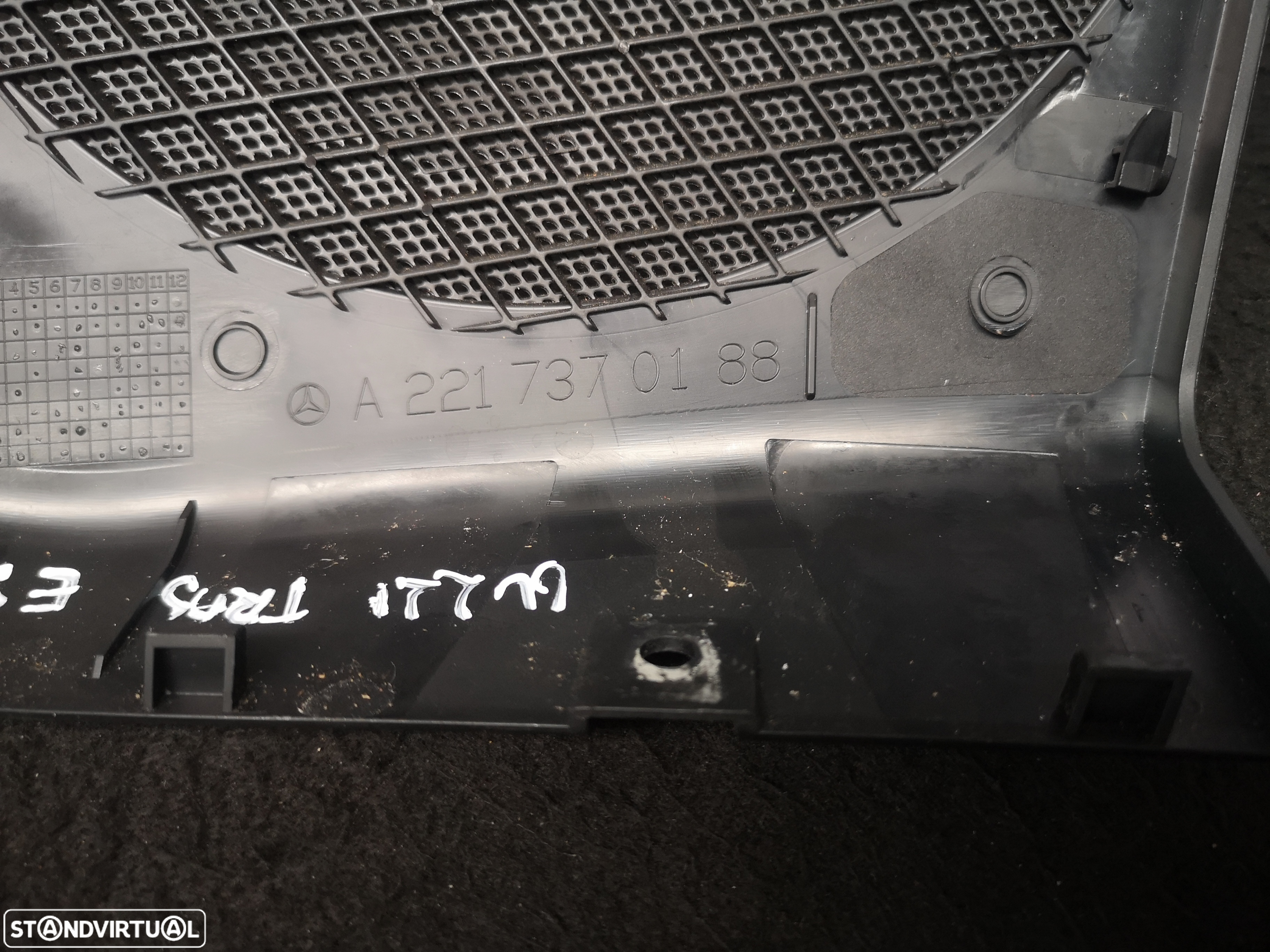 Tampa de coluna de som traseira esquerda Mercedes W221 class S 2006-2013 - 5