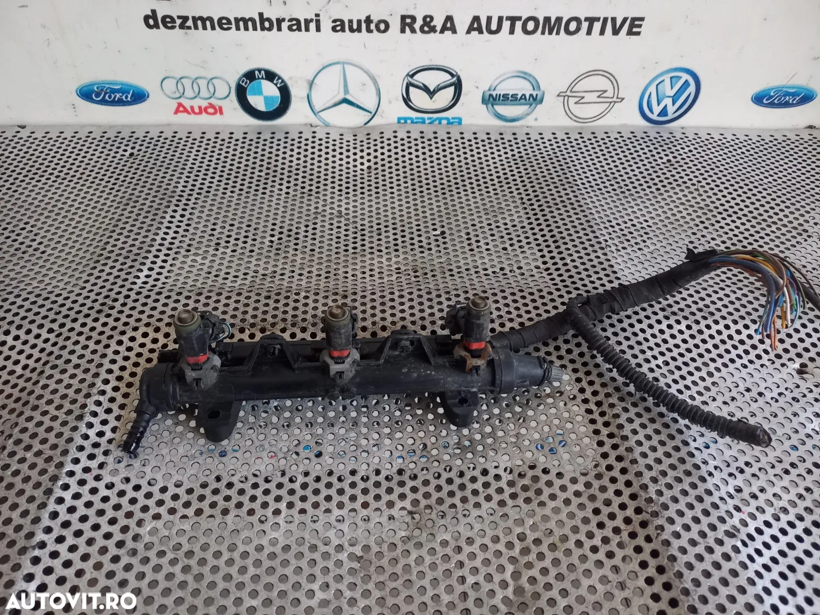 Rampa Injectie Injectoare Injector Skoda Fabia 2 Vw Polo Seat Ibiza 1.2 Benzina Motor CGP - Dezmemb - 3