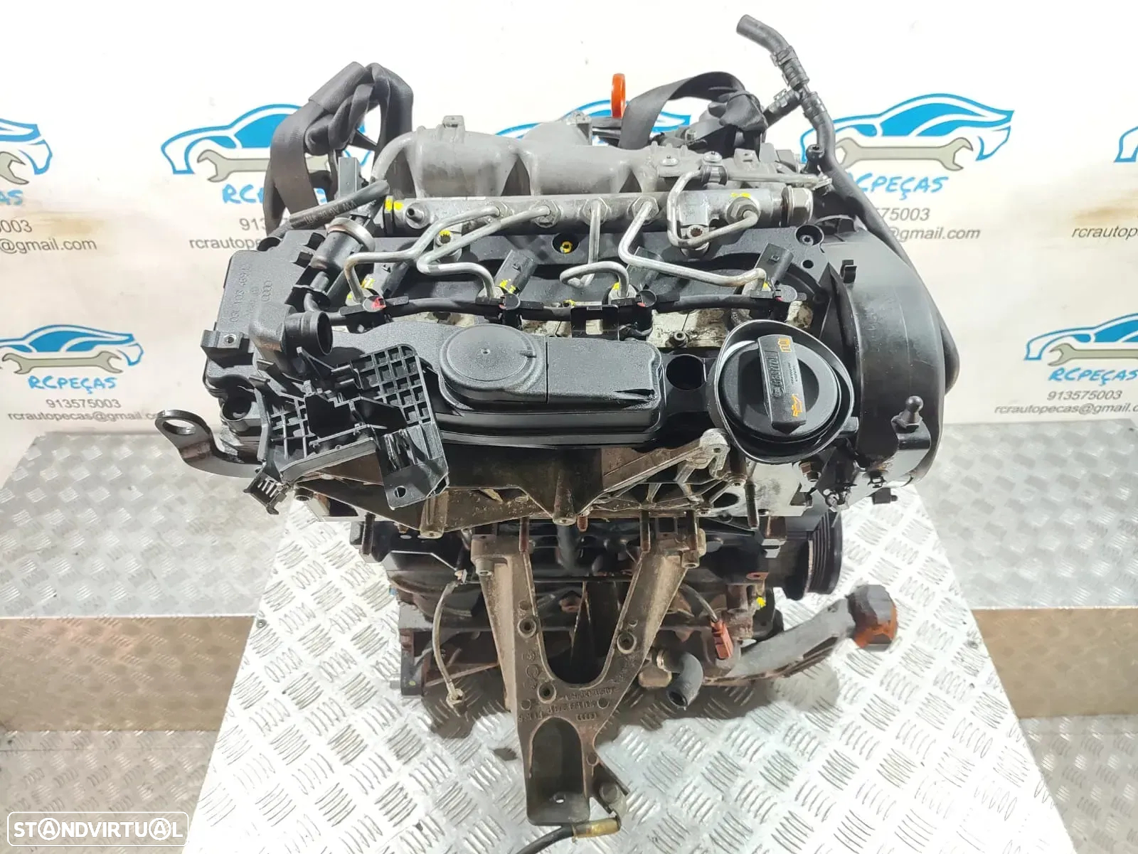 Motor Completo VWAG Audi Seat 2.0 TDI 16v 143cv CAG Bosch - 2