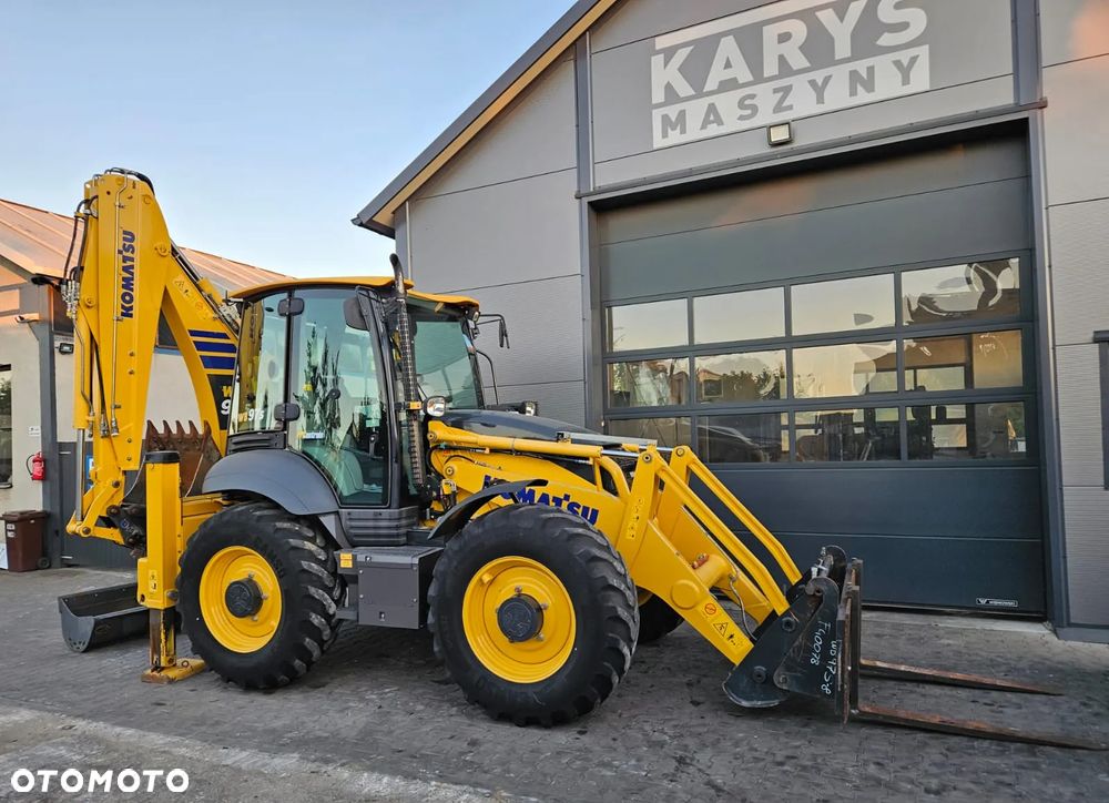 Komatsu KOPARKO-ŁADOWARKA KOMATSU WB97S 97 WB 93 WB97 97S - 6