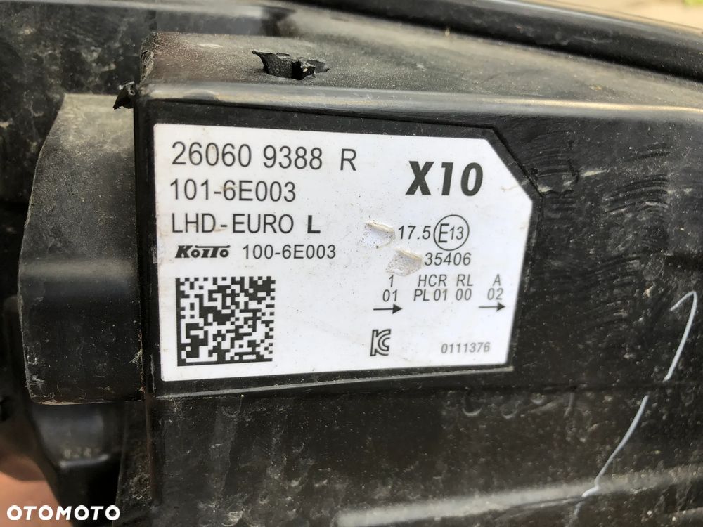 RENAULT ZOE LIFT ZDERZAK PRZÓD GRILL ATRAPA 620223129R LAMPA LEWA - 3
