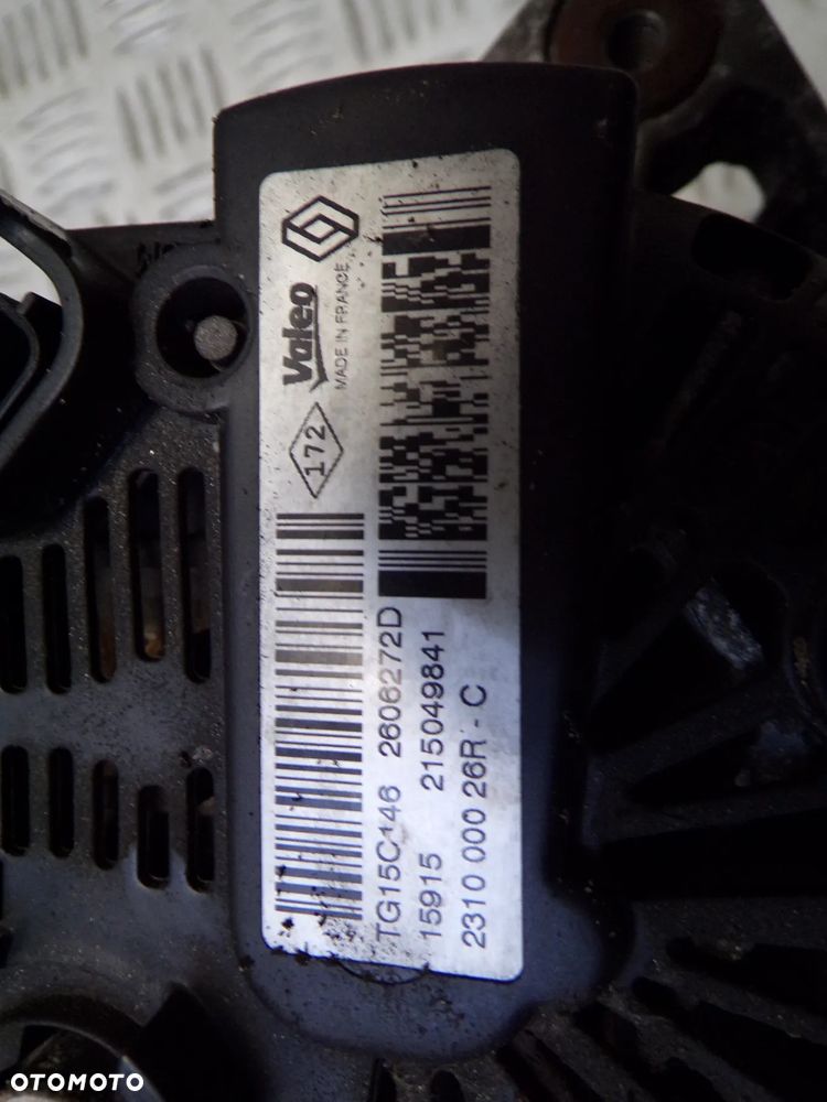 ALTERNATOR RENAULT KANGOO II III MEGANE III 1.5 DCI 231000026R - 4