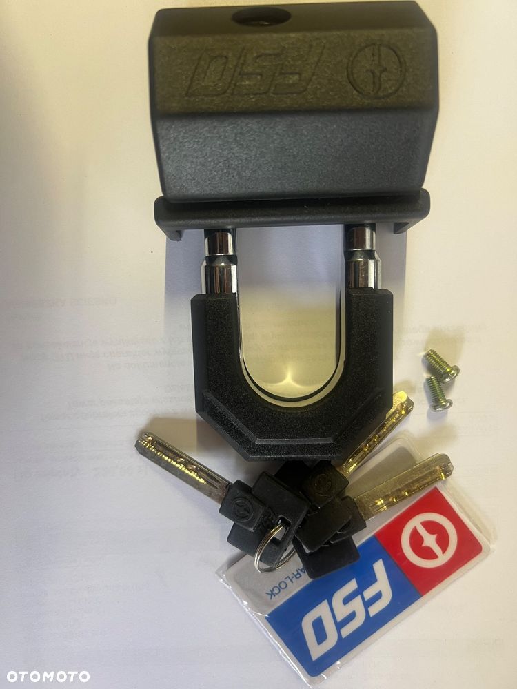 BLOKADA MULTILOCK FSO 3 KLUCZYKI KARTA NOWA - 1