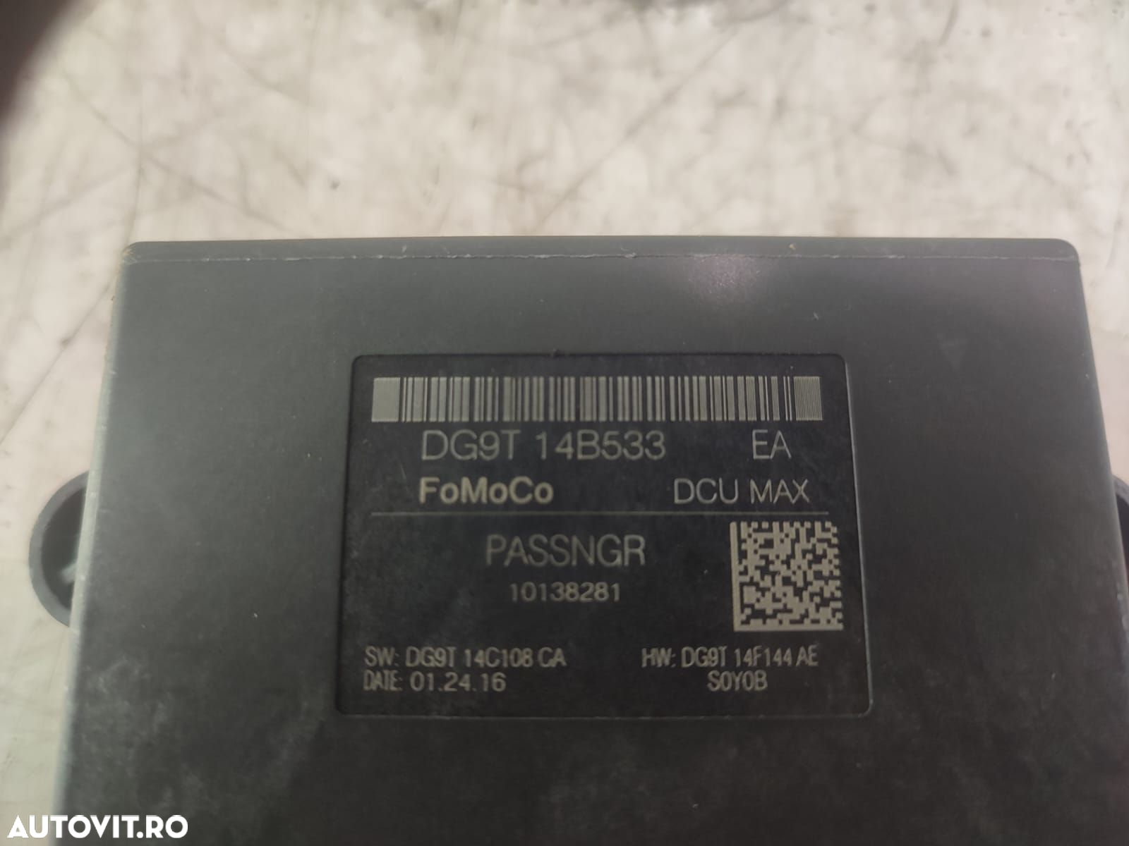 Modul usa dreapta fata dg9t14b533 - Volan Dreapta Ford Galaxy 3 [2015 - 2