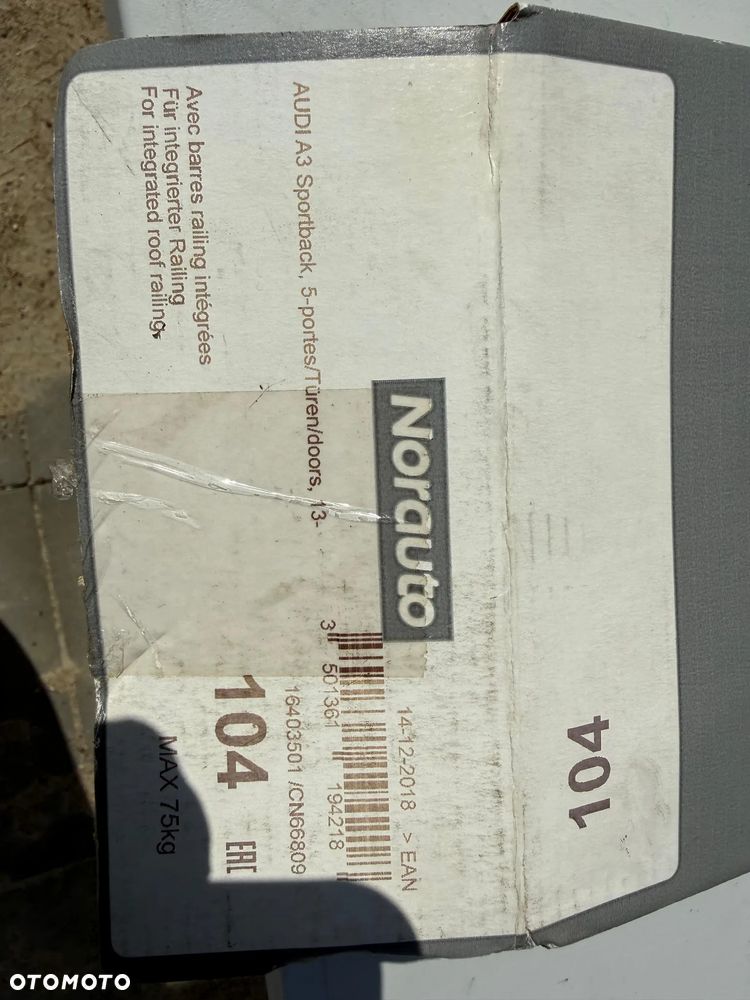 Audi A3 Sportback 2013- Thule NOWY - 2