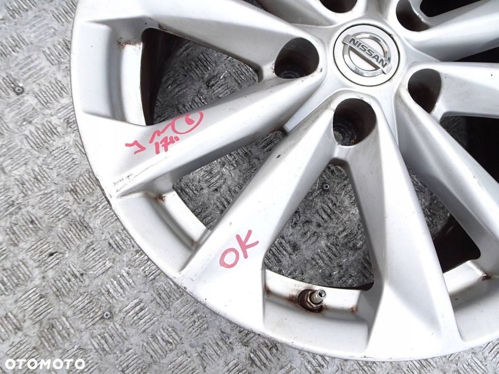 Alufelga Nissan Qashqai J11 17" 5x114.3 ET 40 - 3