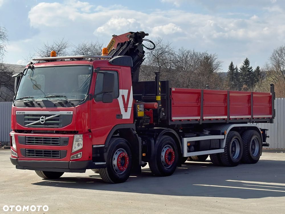 Volvo FM 420 Wywrotka 6,40m* PALFINGER PK 33002 + PILOT / 8x4 - 4