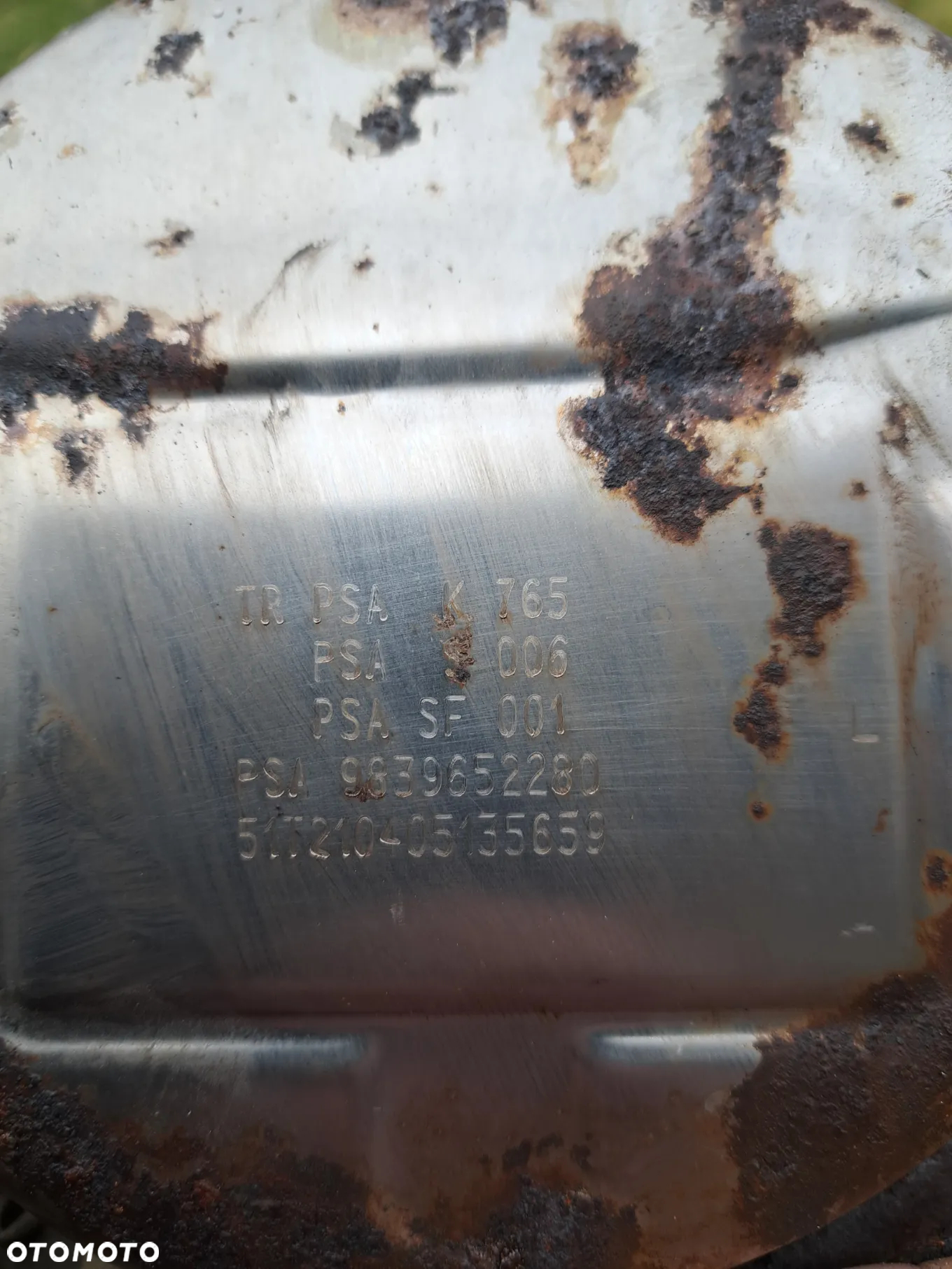 Filtr cząstek stałych DPF FAP Citroën Berlingo III Opel Combo E 1.5 BlueHDi 9839652280 K765 Peugeot Partner III Rifter Toyota Proace City - 8