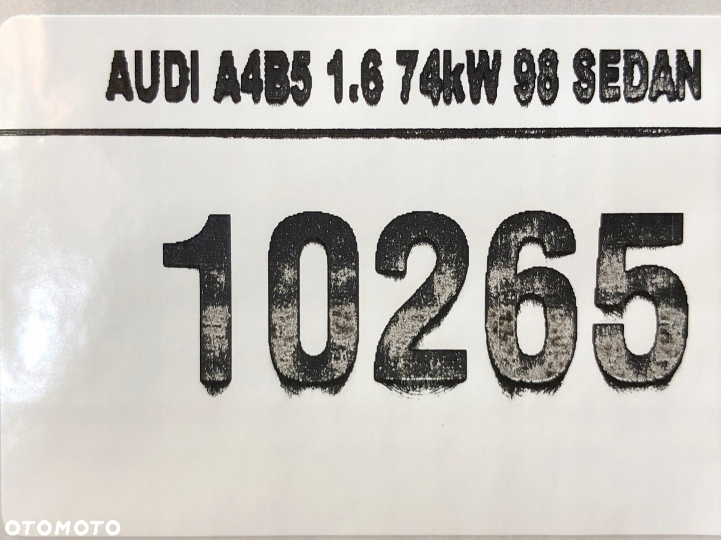 AUDI A4 B5 PASSAT B5 WENTYLATOR DMUCHWA NAWIEWU - 5