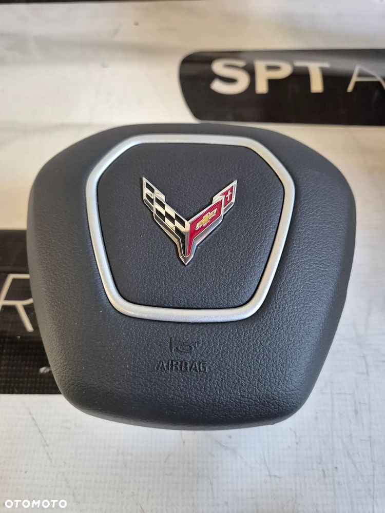 CHEVROLET CORVETTA C8 DESKA BOK KONSOLI ZAŚLEPKA PODUSZKI AIRBAG AIR BAG PASY KIT SET - 8