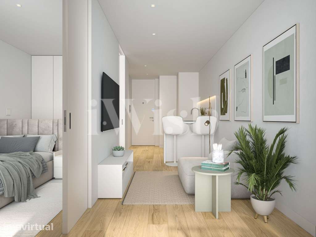 T2 Duplex com 2 Estacionamentos + Piscina, Ginásio e Jardim Última ... - Grande imagem: 4/16
