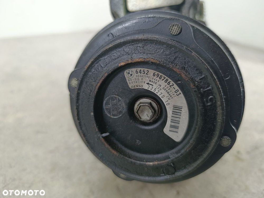 POMPA, SPRĘŻARKA KLIMATYZACJI BMW E91 447260-1852 6987862 DENSO 2.0 D - 8
