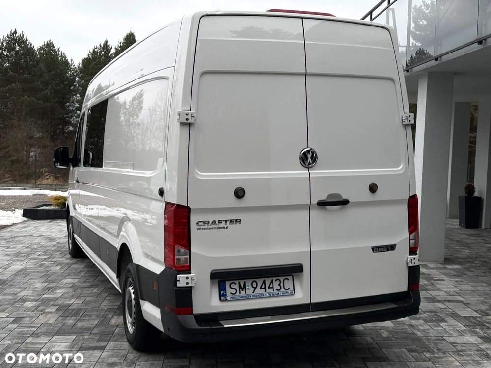 Volkswagen Crafter Brygadowy 7 osób / L4H2 / Oryginalna zabudowa VW / 2.0 TDI 140km / EURO6 / Najbogatsza wersja / FULL LED / Automatyczna skrzynia biegów / FV 23% - 8