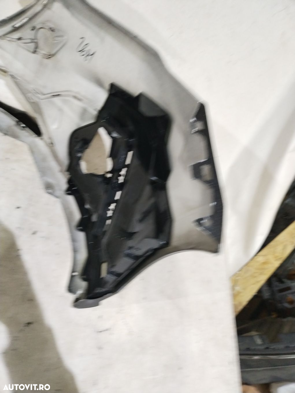 Bara fata Ford Focus 4, ST-Line, 2018, 2019, 2020, 2021, cod origine OE JX7B-17757-S, cu gauri pentru spalatori faruri si senzori de parcare (6). - 7