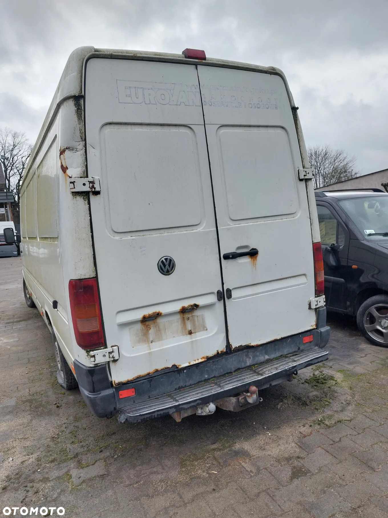 VW LT 35 2,8 d 2003 r na części hak lampa drzwi szyby skrzynia zderzak belka oś most - 8