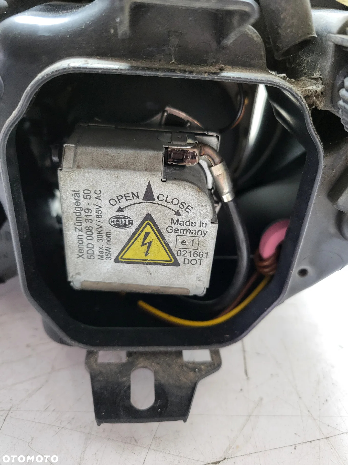 BMW E65 LAMPA PRAWA PRZÓD PRZEDNIA XENON EUROPA - 14