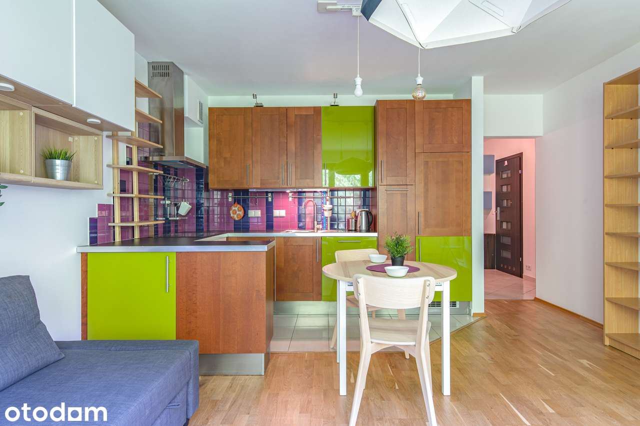 Klimatyczne mieszkanie z ogródkiem na Saskiej Kępie -> Cosy apartment!