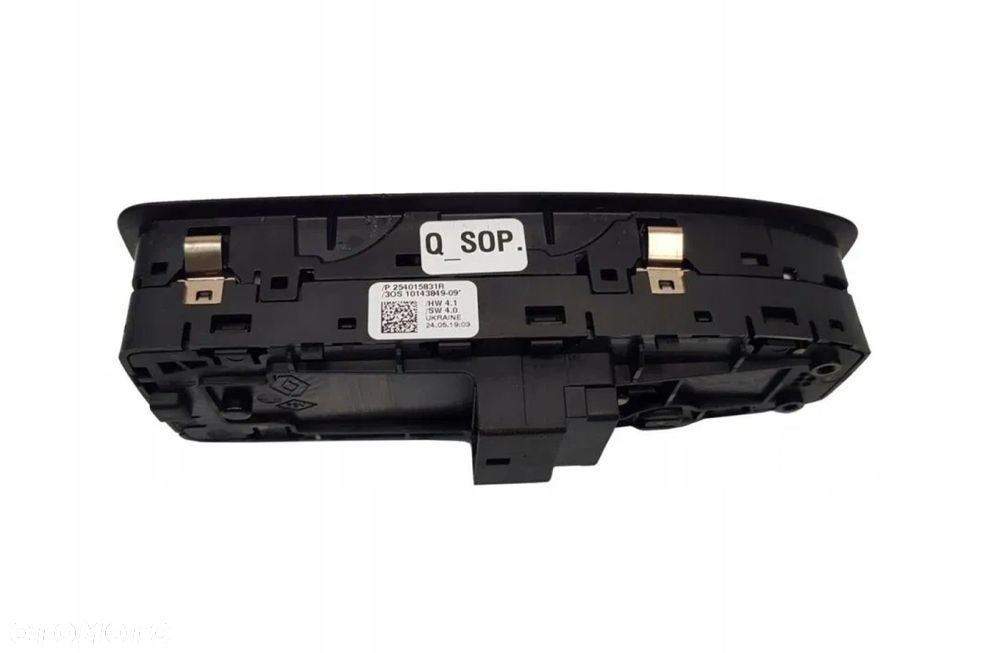 PANEL PRZEŁĄCZNIK SZYB 254015831 CAPTUR II CLIO - 3