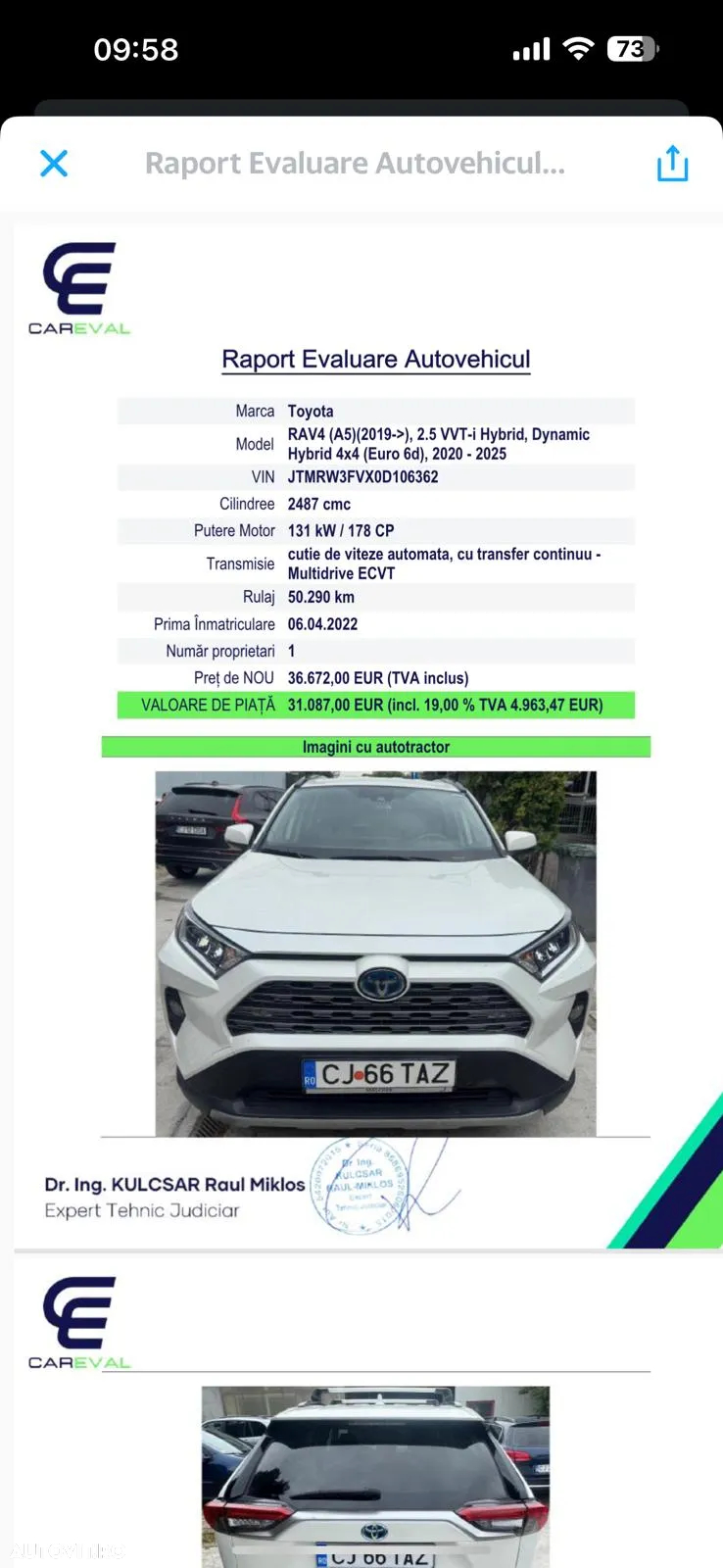 Toyota RAV4 2.5 Hybrid VVT-iE 4x4 Dynamic - 13